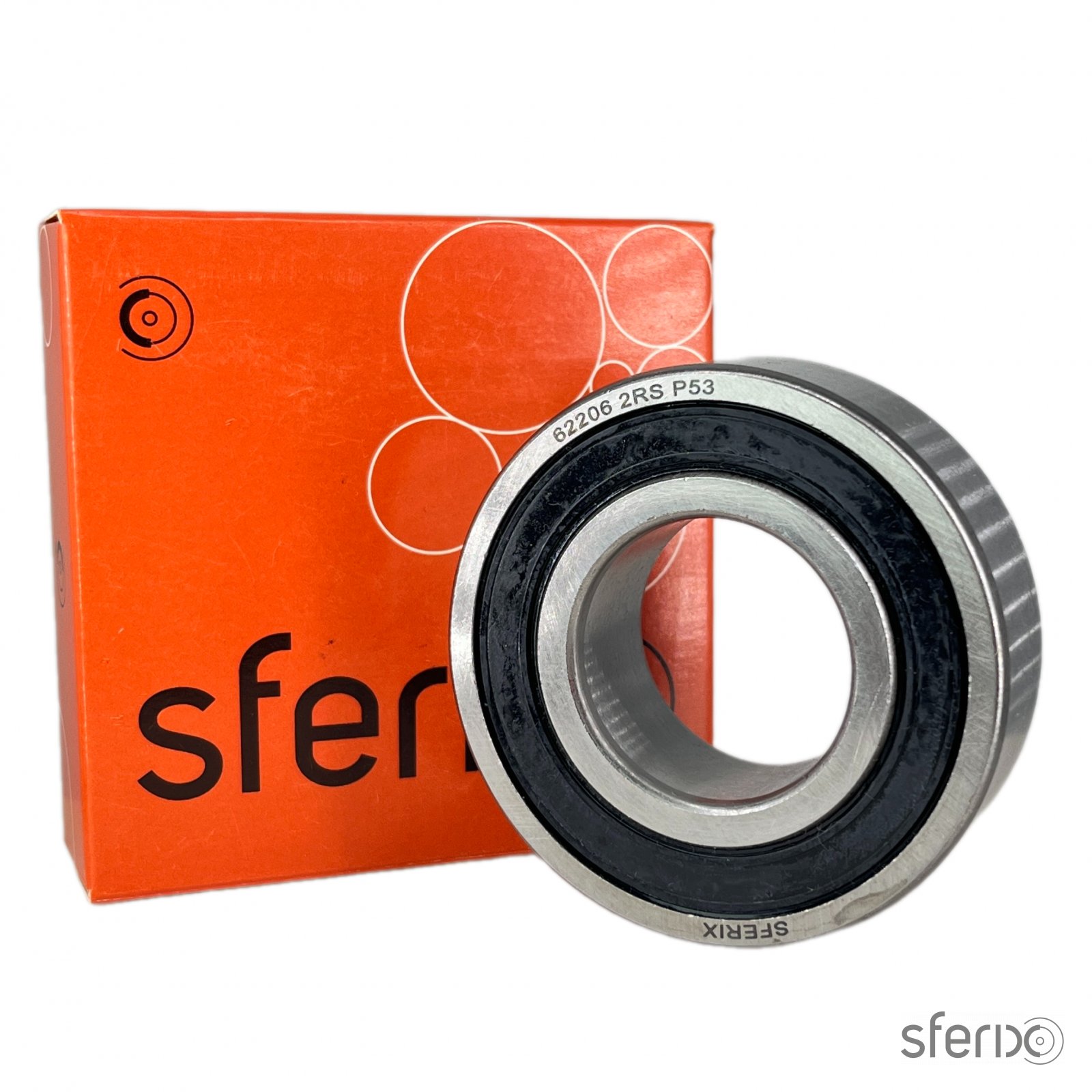 Радиальный однорядный подшипник 62206 2RS P53 SFERIX - Сферикс - фото -  1